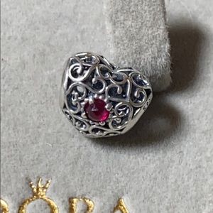 Pandora July Signature Charm!!